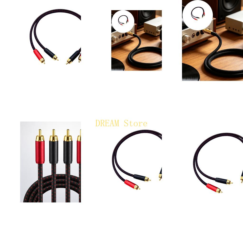 Audio Music Best - Coaxial Stereo Cable with Braided Coating