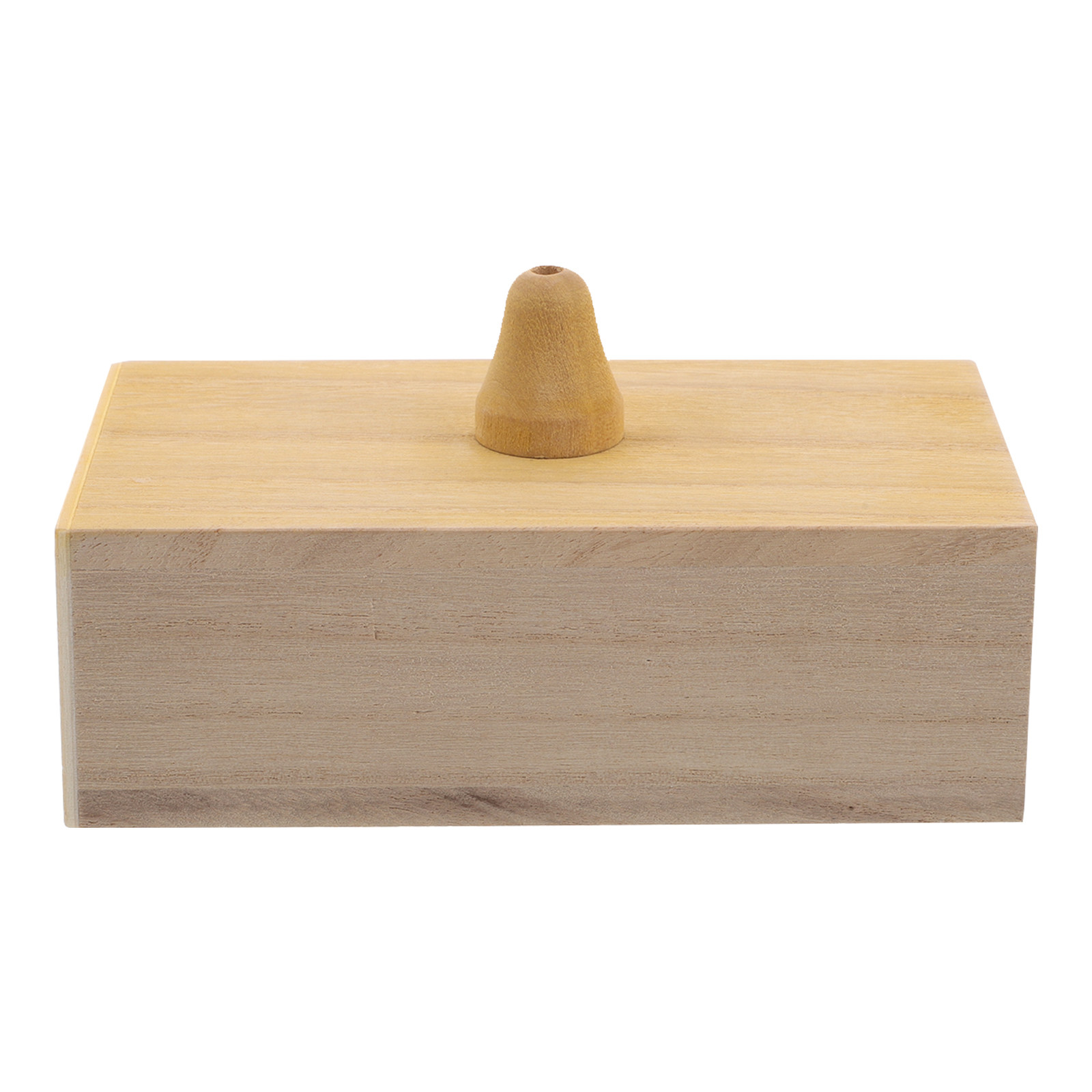 Audio Music Box - Wooden Tuning Fork Resonance Box 5.8x3.5x2.8in