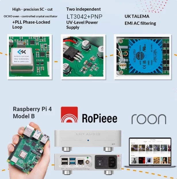 LHY Audio RPI Streaming Digita - Audio Music Enhancer review and price
