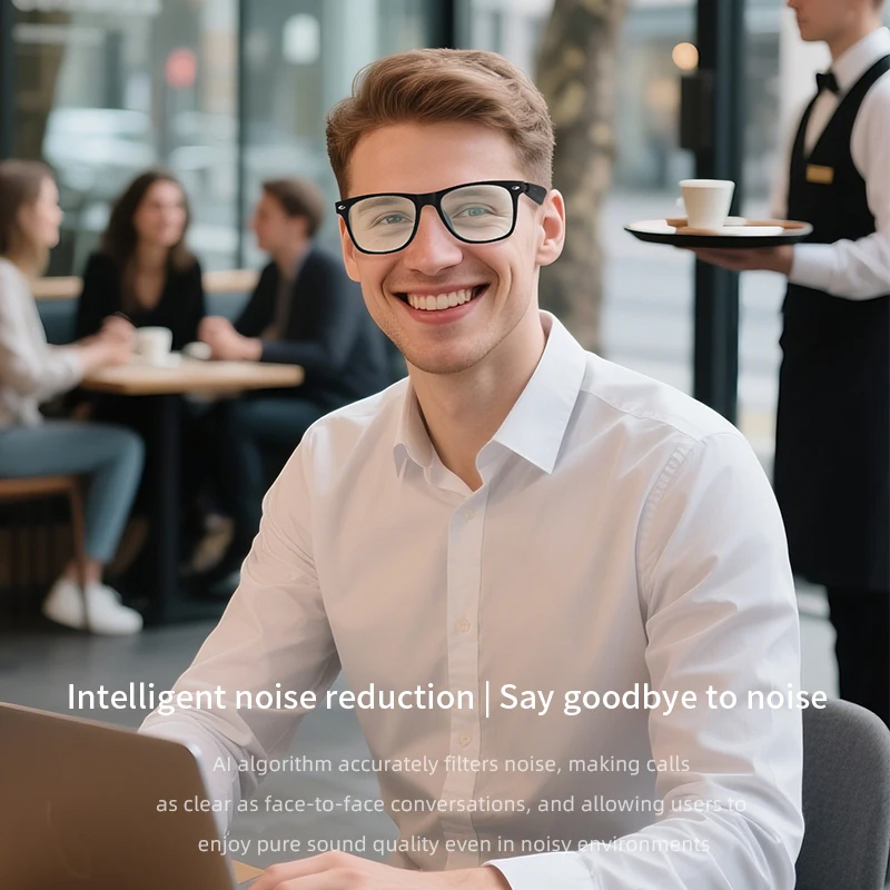 Business AI Glasses Translator - Audio Music Light review and price