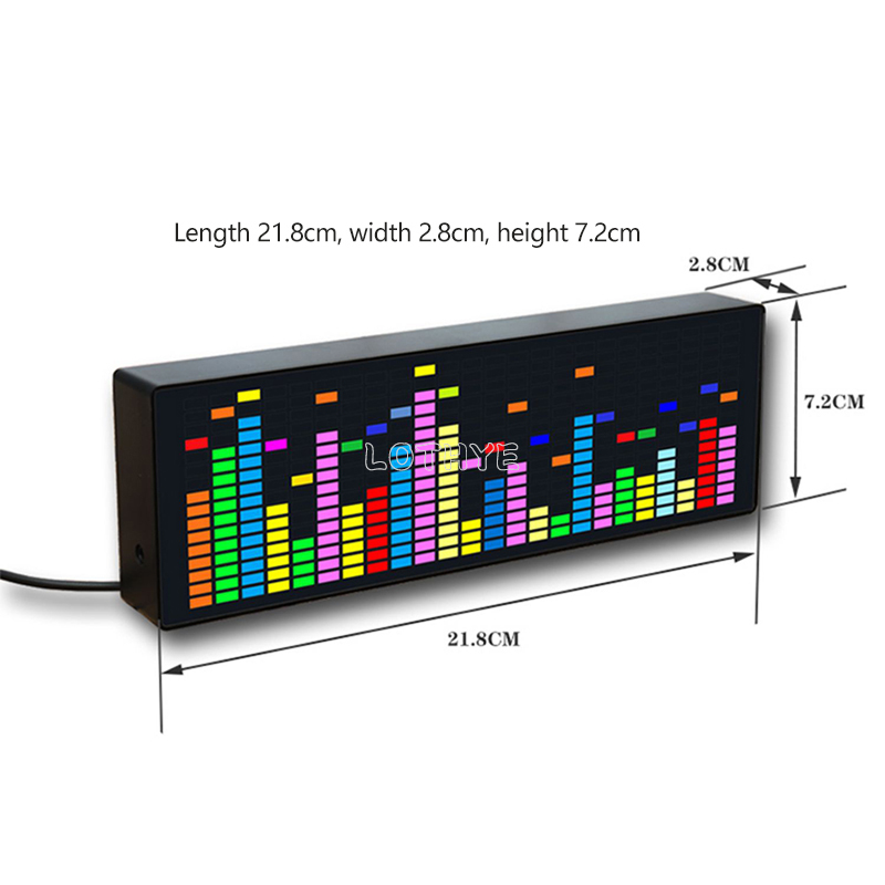 Voice Activated LED Music Spec - Audio Music Light review and price