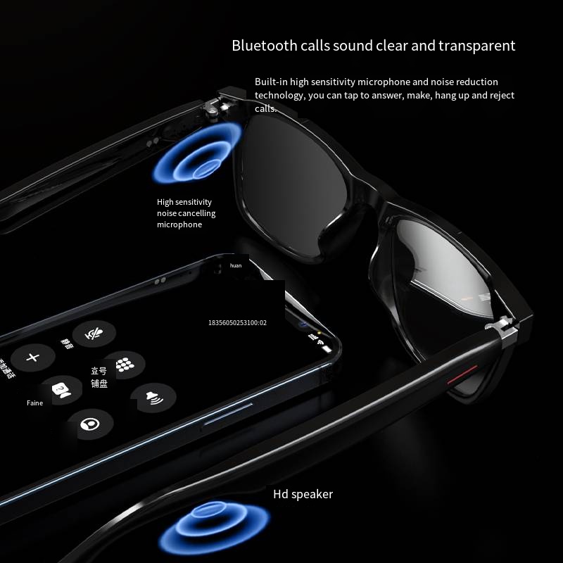 E13 Waterproof Cycling Glasses - Audio Music Light review and price