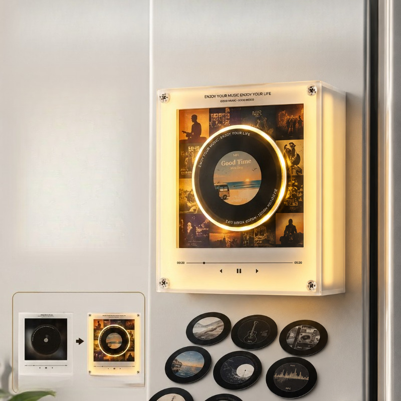 Creative magnetic music refrig - Music Song Audio review and price