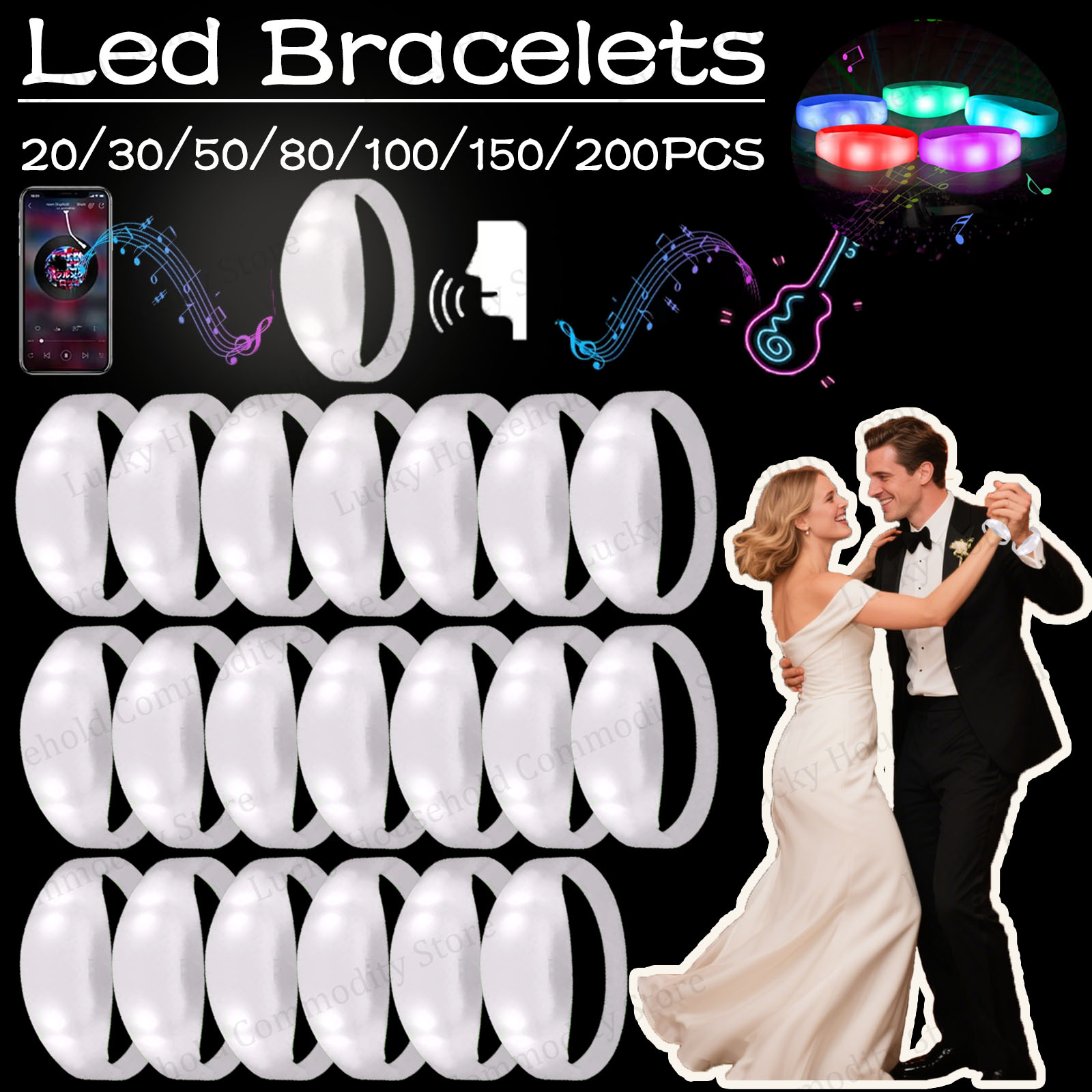 20-100PCS Music&Sound Activate - Audio Music Light review and price