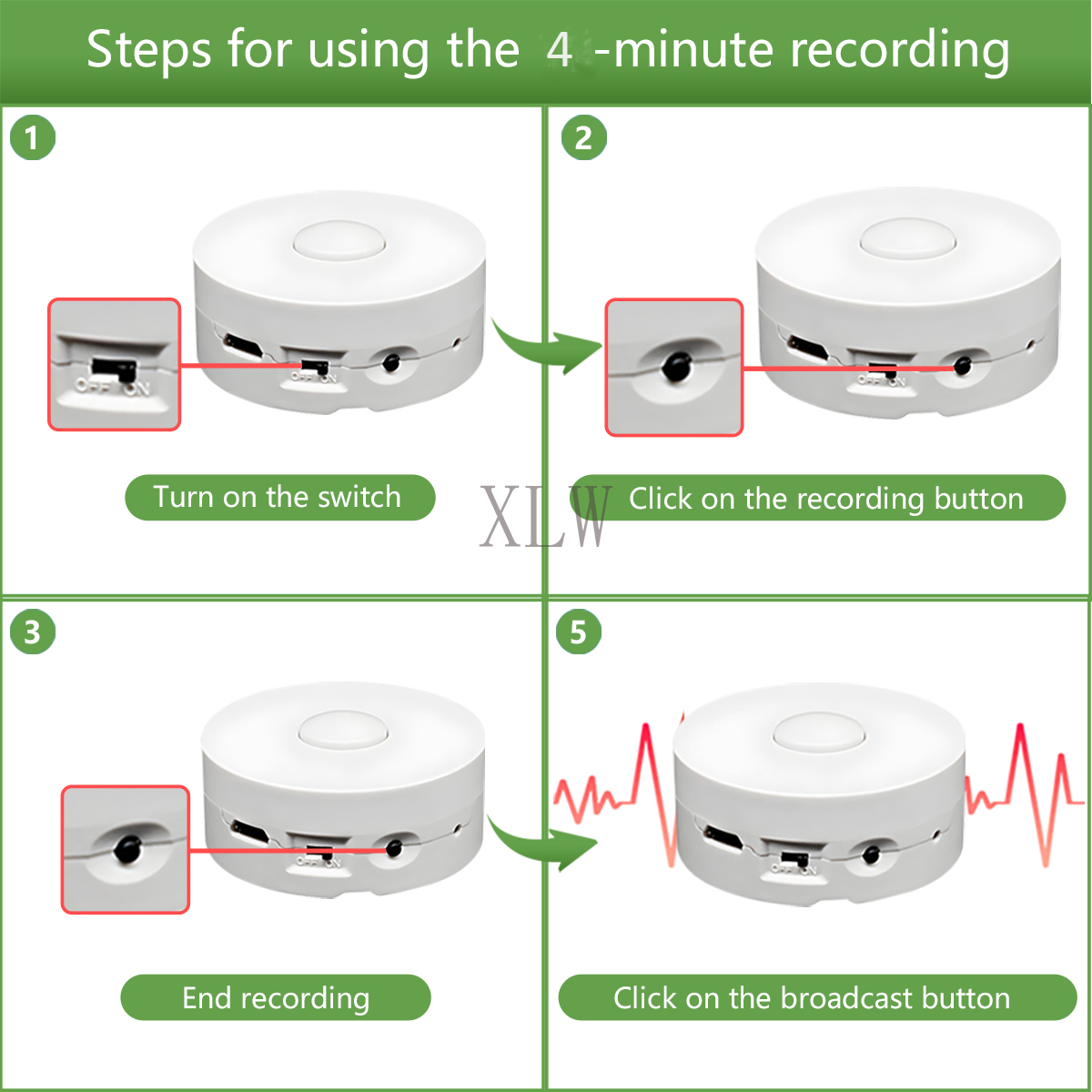 4M Voice Recording Button for  - Audio Music Box review and price