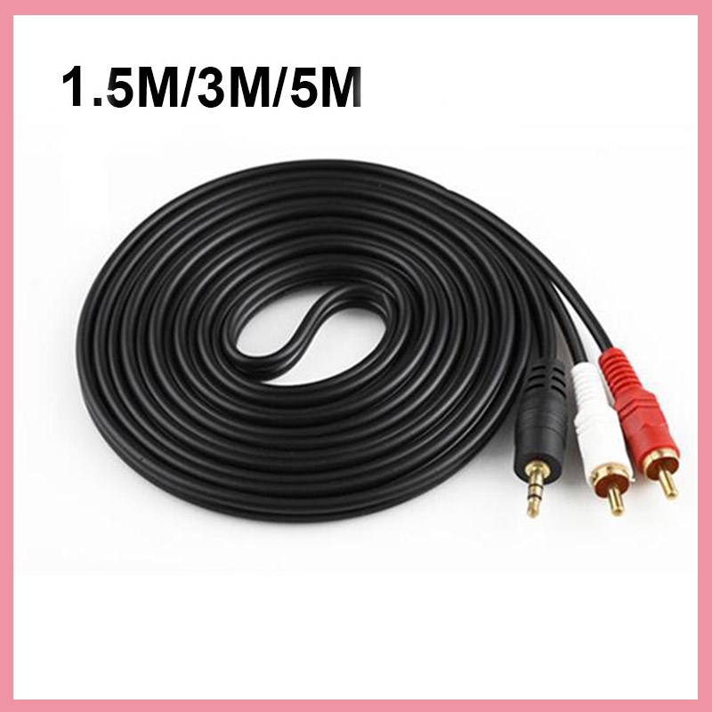 3.5mm Stereo Male Plug to 2 RC - Audio Music Player Pc review and price