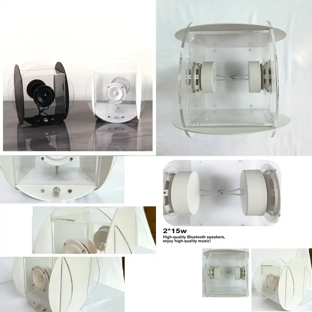Transparent Blue Tooth Bt Spea - Audio Music Box review and price